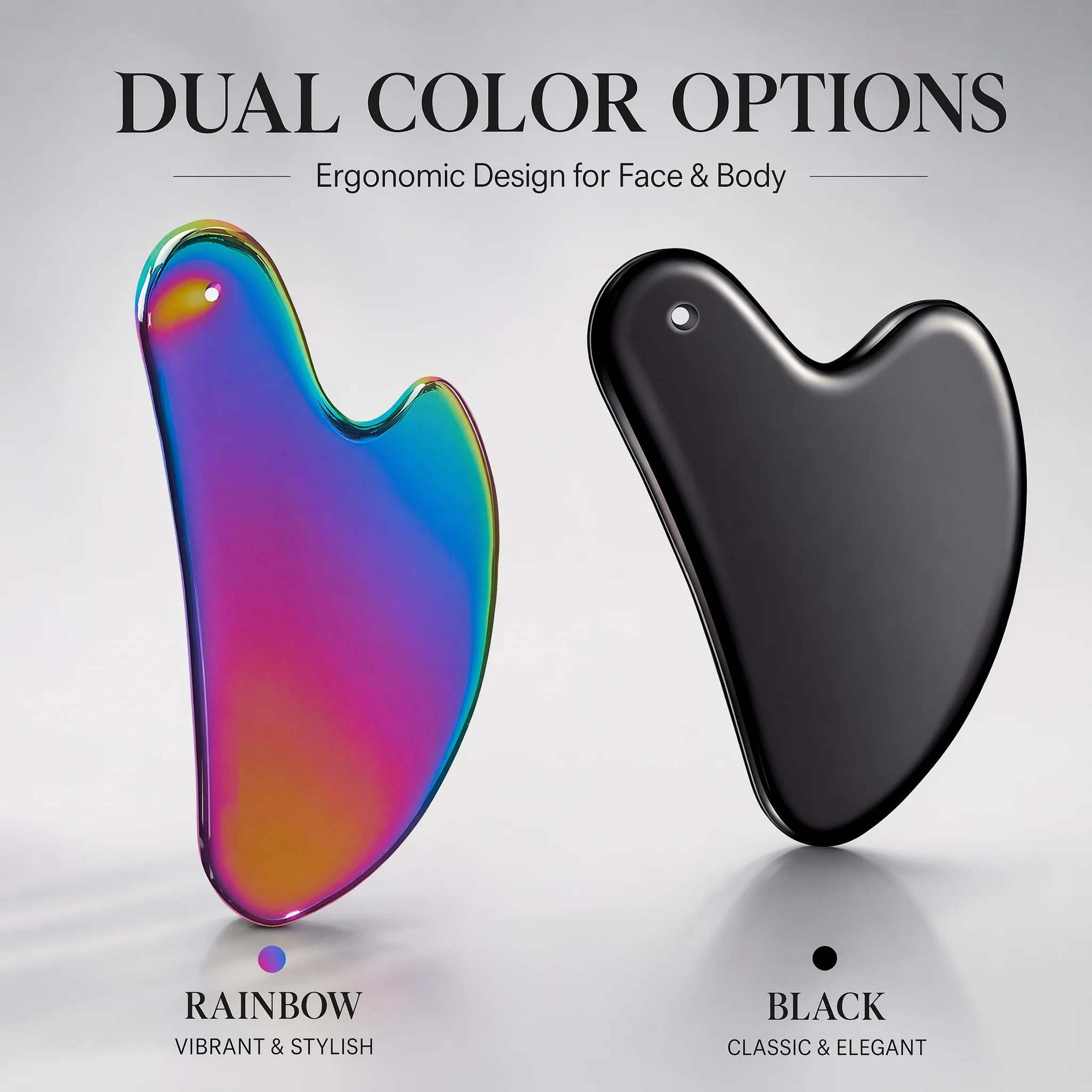 1Pcs Stainless Steel Gua Sha B - Spa Y Wellness recensie en prijs